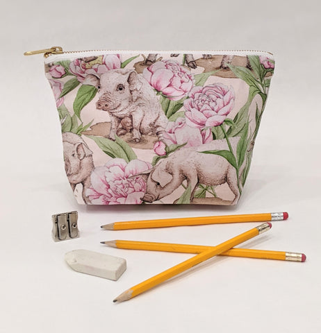 Make Up Bag - Piggy and Peony