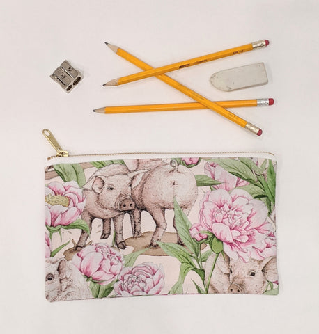 Pencil Case - Piggy and Peony