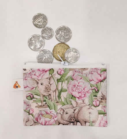 Coin Purse - Piggy and Peony