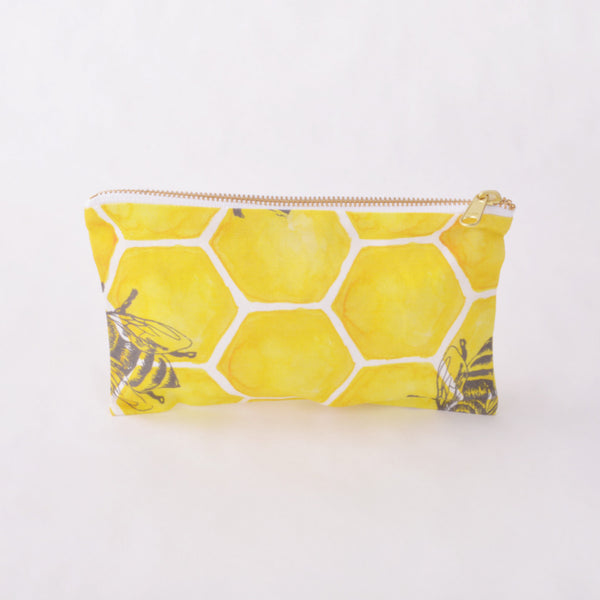 Pencil Case Bee Gold and Ginger