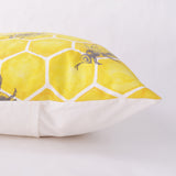 Throw Pillow Cover - Bee