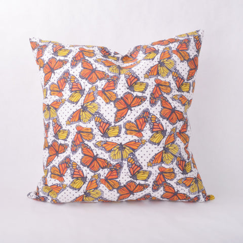 Throw Pillow Cover- Monarch