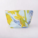 Toiletry Pouch - Blue Jay and Sunflower