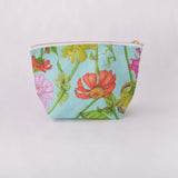 Make Up Bag - Zinnia and Garden Insect