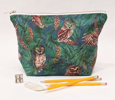 Toiletry Pouch - Owl