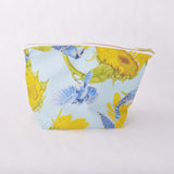 Toiletry Pouch - Blue Jay and Sunflower